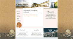 Desktop Screenshot of carpediemholidays.co.za
